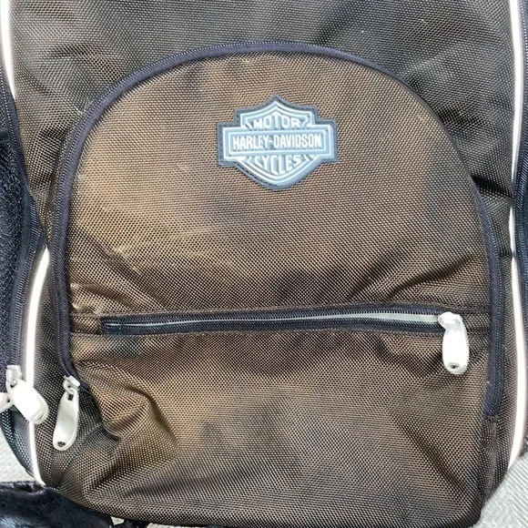Harley-Davidson Black Backpack with Accessories
